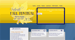 Desktop Screenshot of continentalfallfestival.com